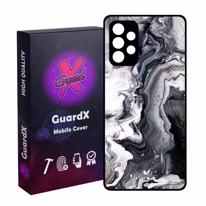 کاور گارد ایکس طرح ماربل مدل Glass10277 مناسب برای گوشی موبایل سامسونگ Galaxy A52