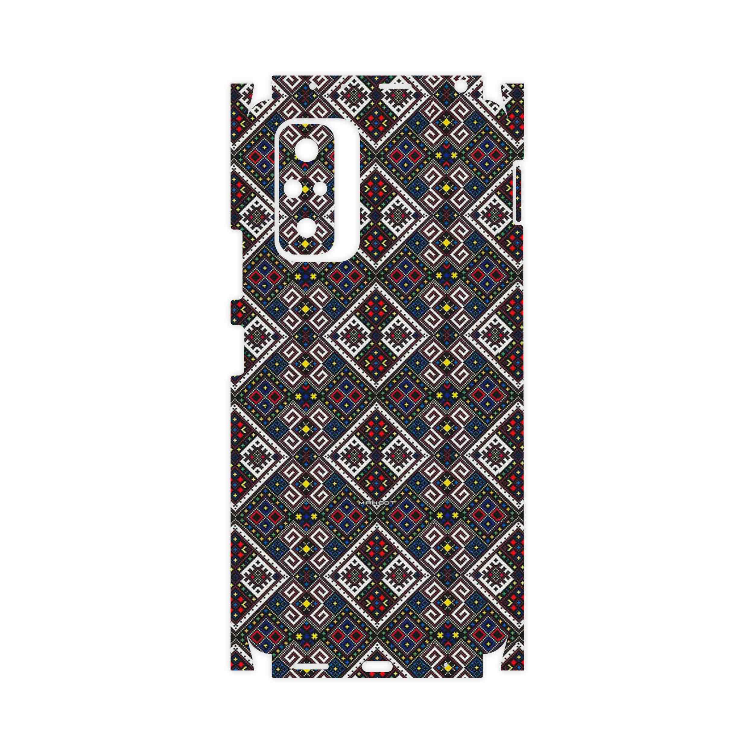 برچسب پوششی ماهوت مدل SISTAN Needlework 1-FullSkin مناسب برای گوشی موبایل شیائومی Redmi Note 10 Pro Max