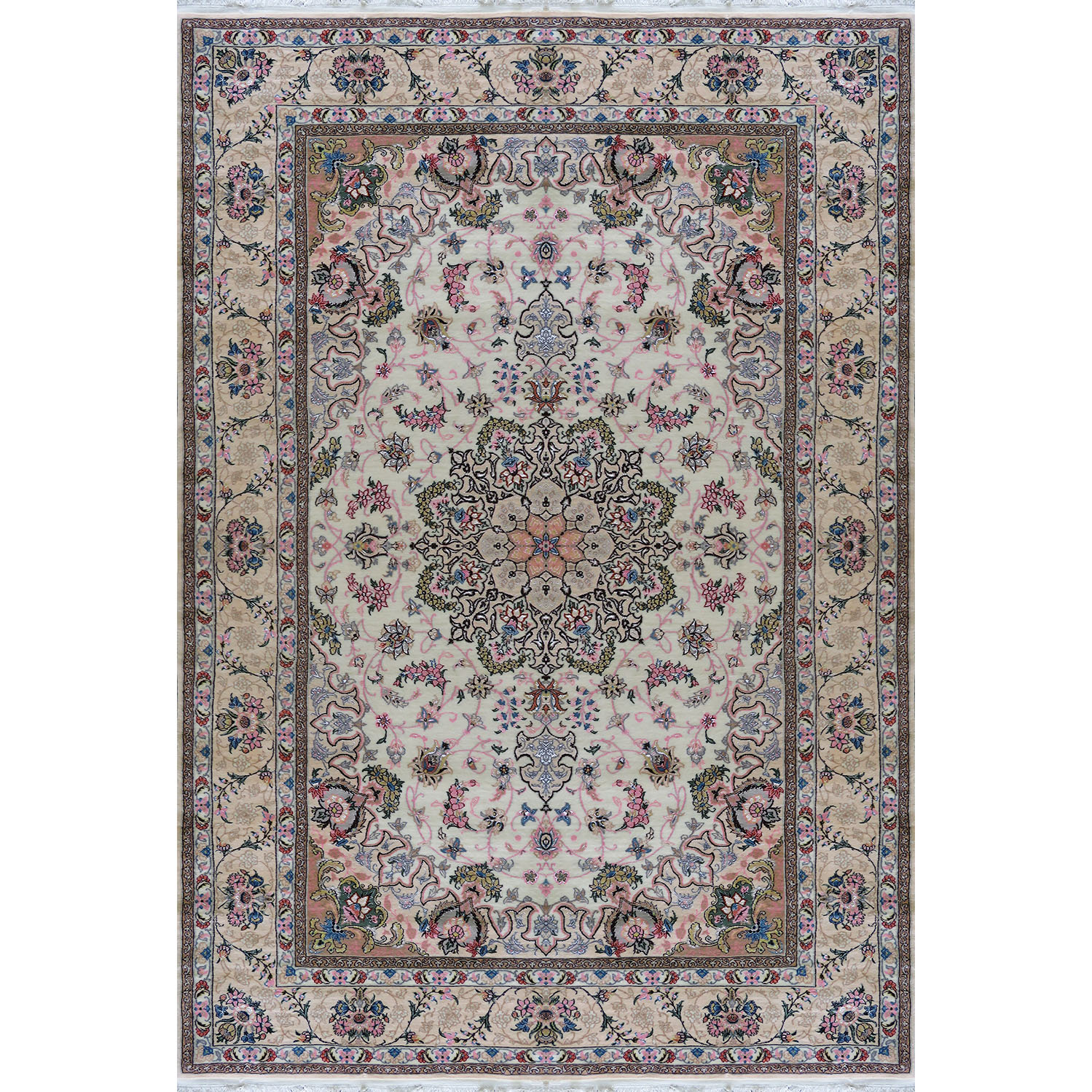 فرش دستبافت شش ونیم متری مدل ایران کد 174