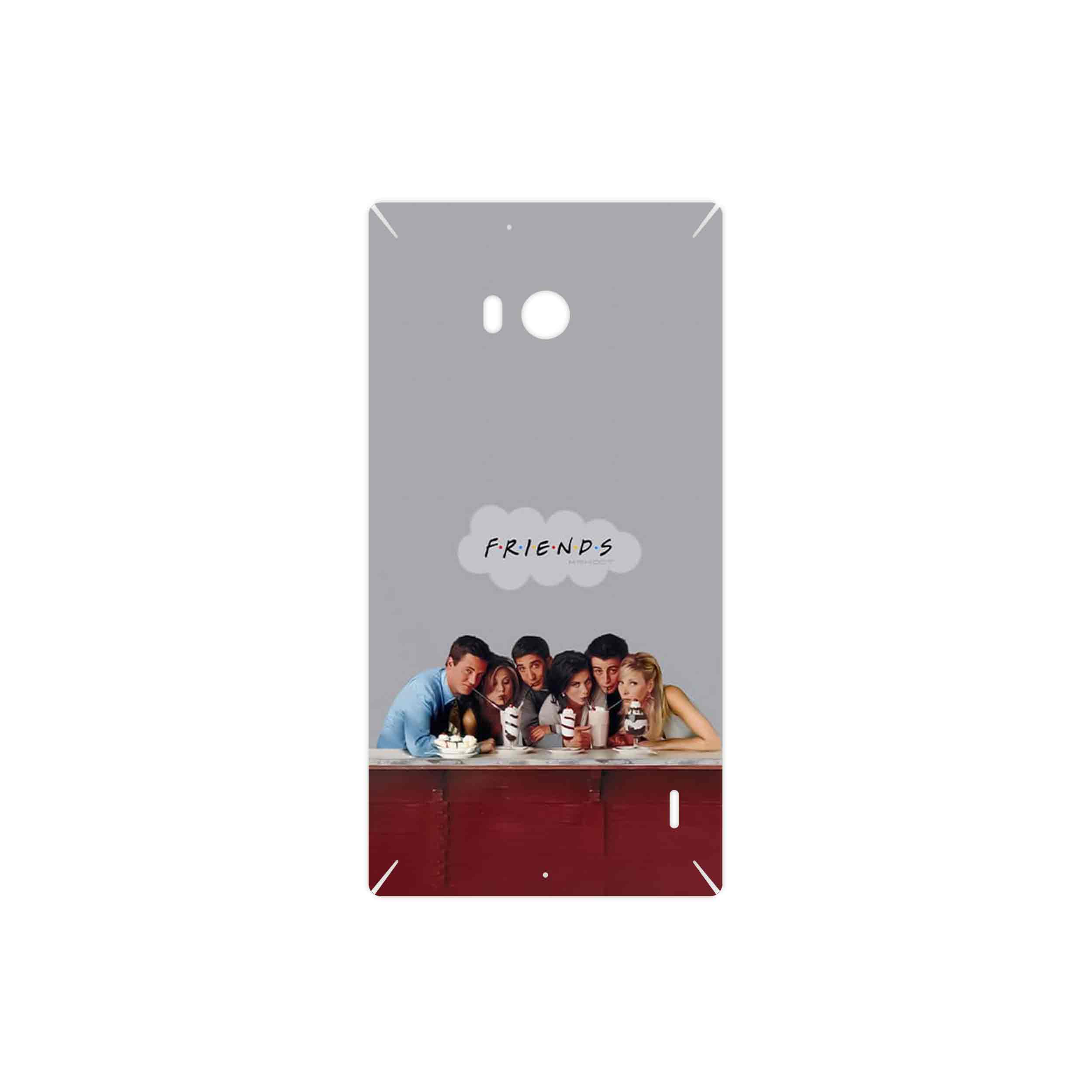 برچسب پوششی ماهوت مدل Friends 1 مناسب برای گوشی موبایل نوکیا Lumia 930