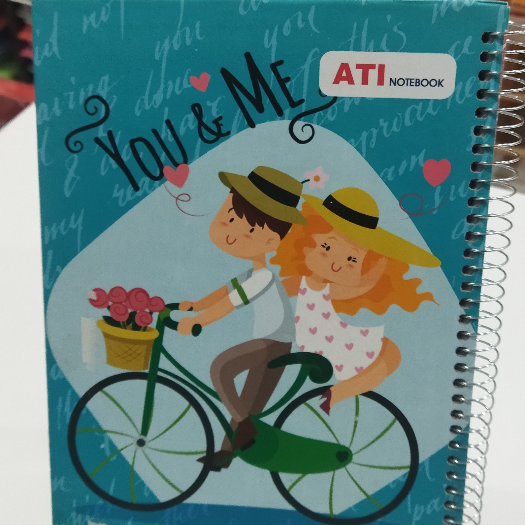 دفتر جلد سخت فانتزی تک فنر ATI