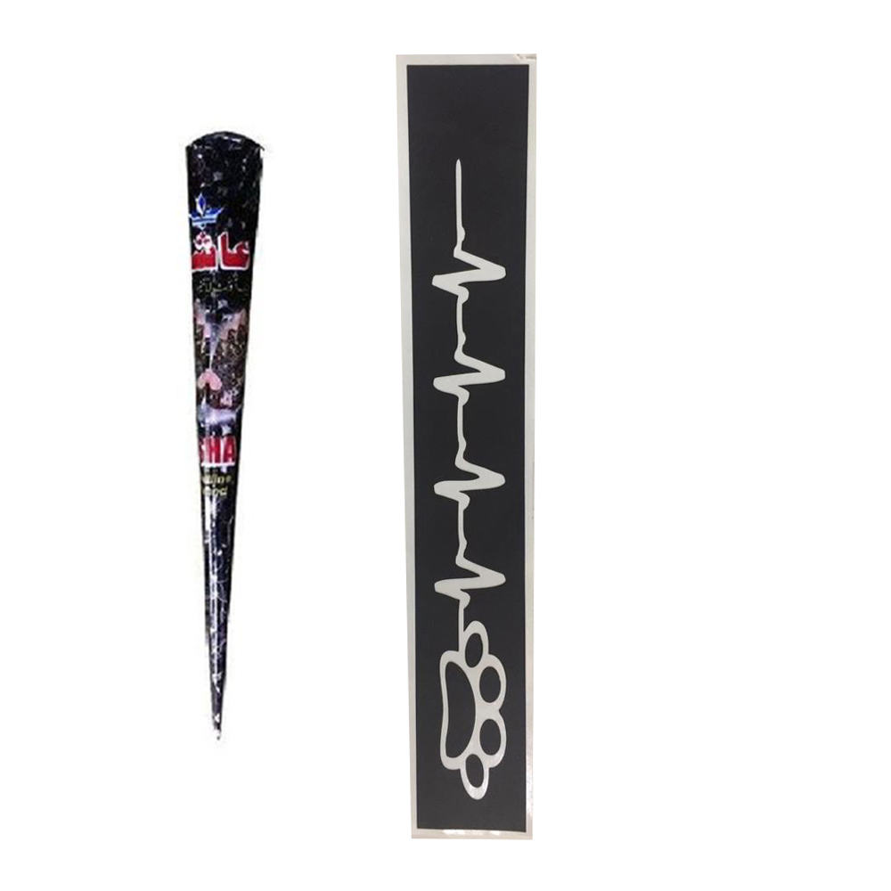 شابلون تتو و حنا طراحی کد 276