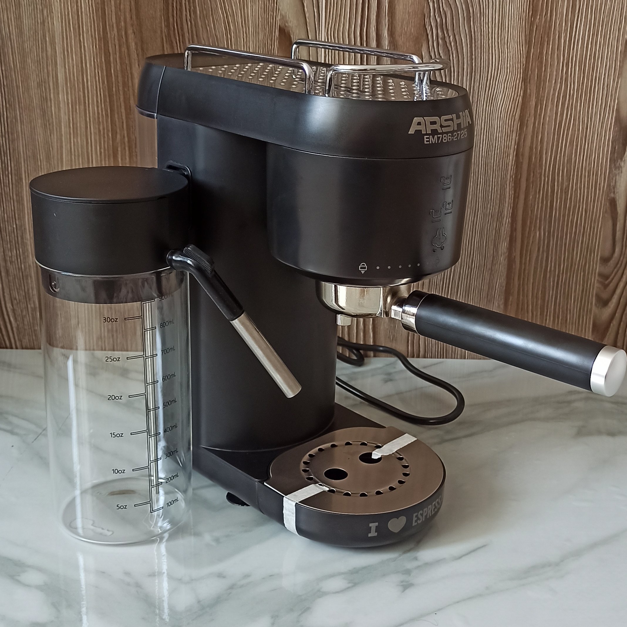 اسپرسوساز عرشیا با مخزن شیر  و 18ماه ضمانت 