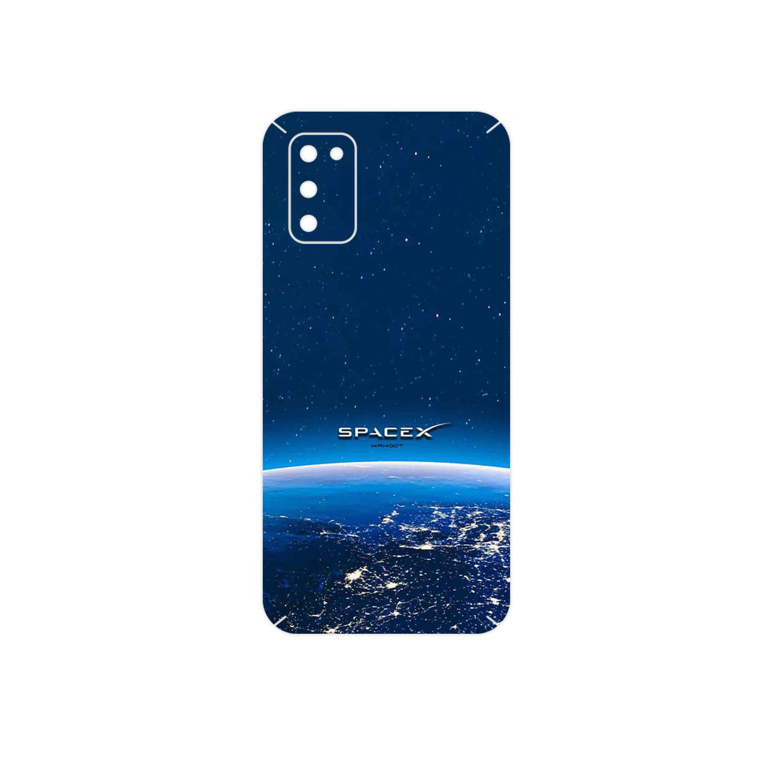 برچسب پوششی ماهوت مدل Space X مناسب برای گوشی موبایل سامسونگ Galaxy A02S