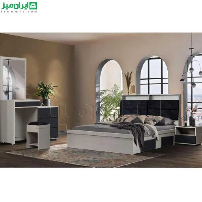 تخت خواب دو نفره مژده