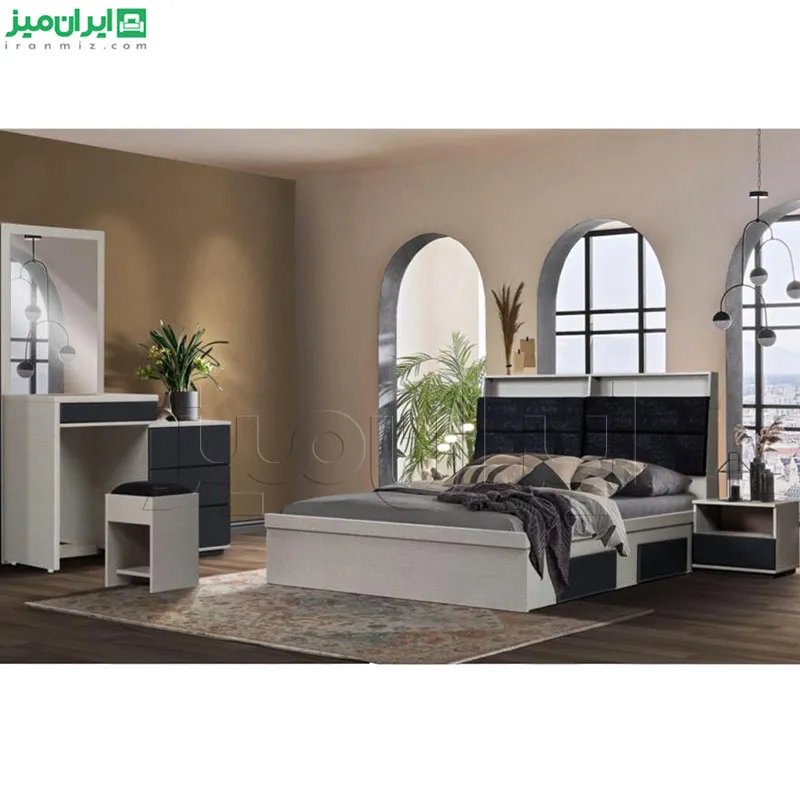 تخت خواب دو نفره مژده