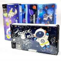 جامدادی کتابی سیلیکونی دار فضانورد و سفینه