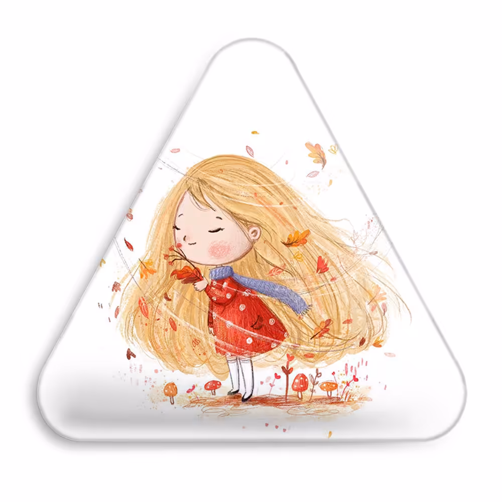 پیکسل خندالو طرح دخترونه مدل مثلثی کد 1666