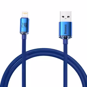 کابل شارژ Lightning باسئوس مدل CAJY000003 طول 1.2 متر   گارانتی 6 ماهه شرکتی