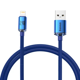 کابل شارژ Lightning باسئوس مدل CAJY000003 طول 12 متر گارانتی 6 ماهه شرکتی