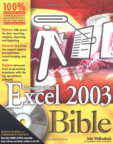 خرید و دانلود نسخه کامل کتاب Excel 2003 Bible