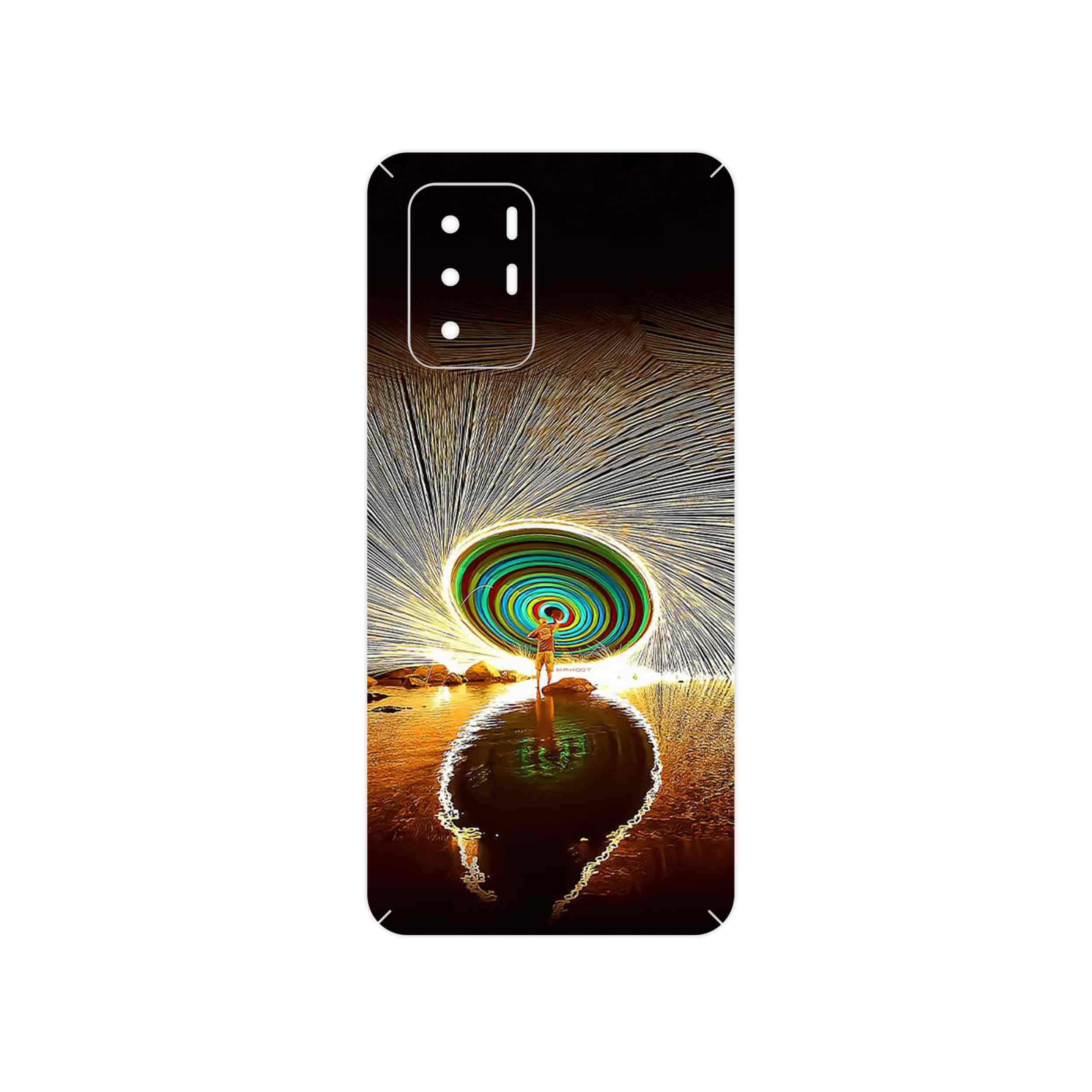 برچسب پوششی ماهوت مدل Night Light Fountain مناسب برای گوشی موبایل شیائومی Poco X3 GT 5G