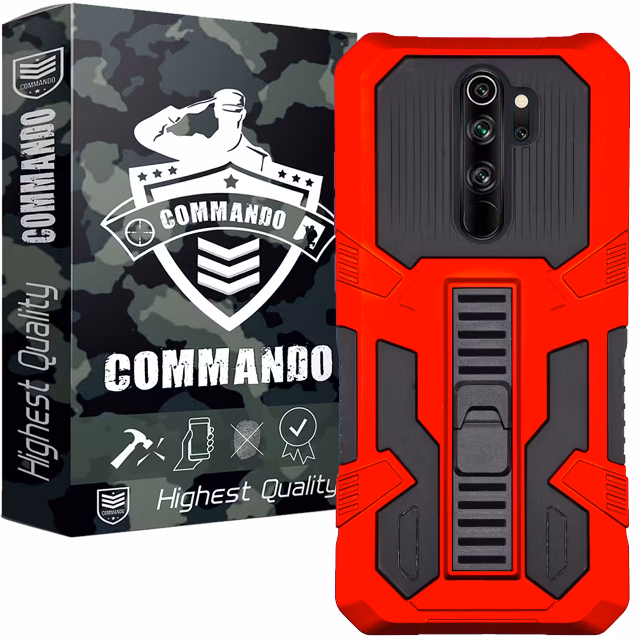 کاور کماندو مدل DMK81 مناسب برای گوشی موبایل شیائومی Redmi Note 8 Pro