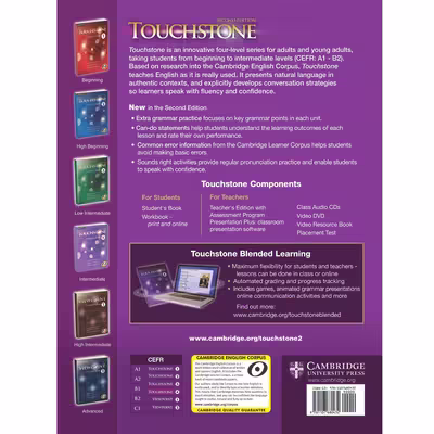 کتاب Touchstone 4_Second Editionاثر جمعی از نویسندگان انتشارات Cambridge