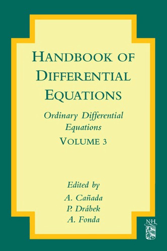 خرید و دانلود نسخه کامل کتاب Handbook of Differential Equations: Ordinary Differential Equations