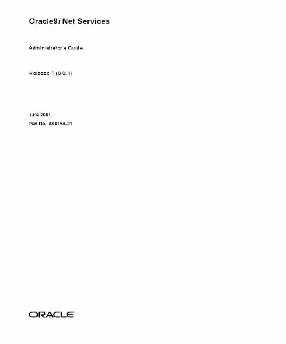 خرید و دانلود نسخه کامل کتاب Oracle9i Net Services Administrator's Guide
