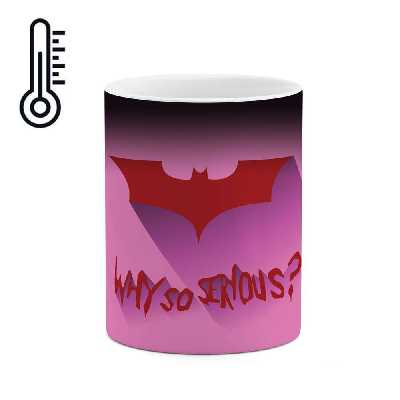 ماگ حرارتی طرح why so serious مدل mgph01184