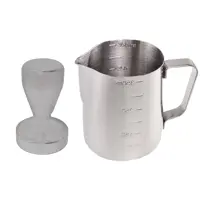 ست تمپر و پارچ کف‌ساز شیر مدل S51