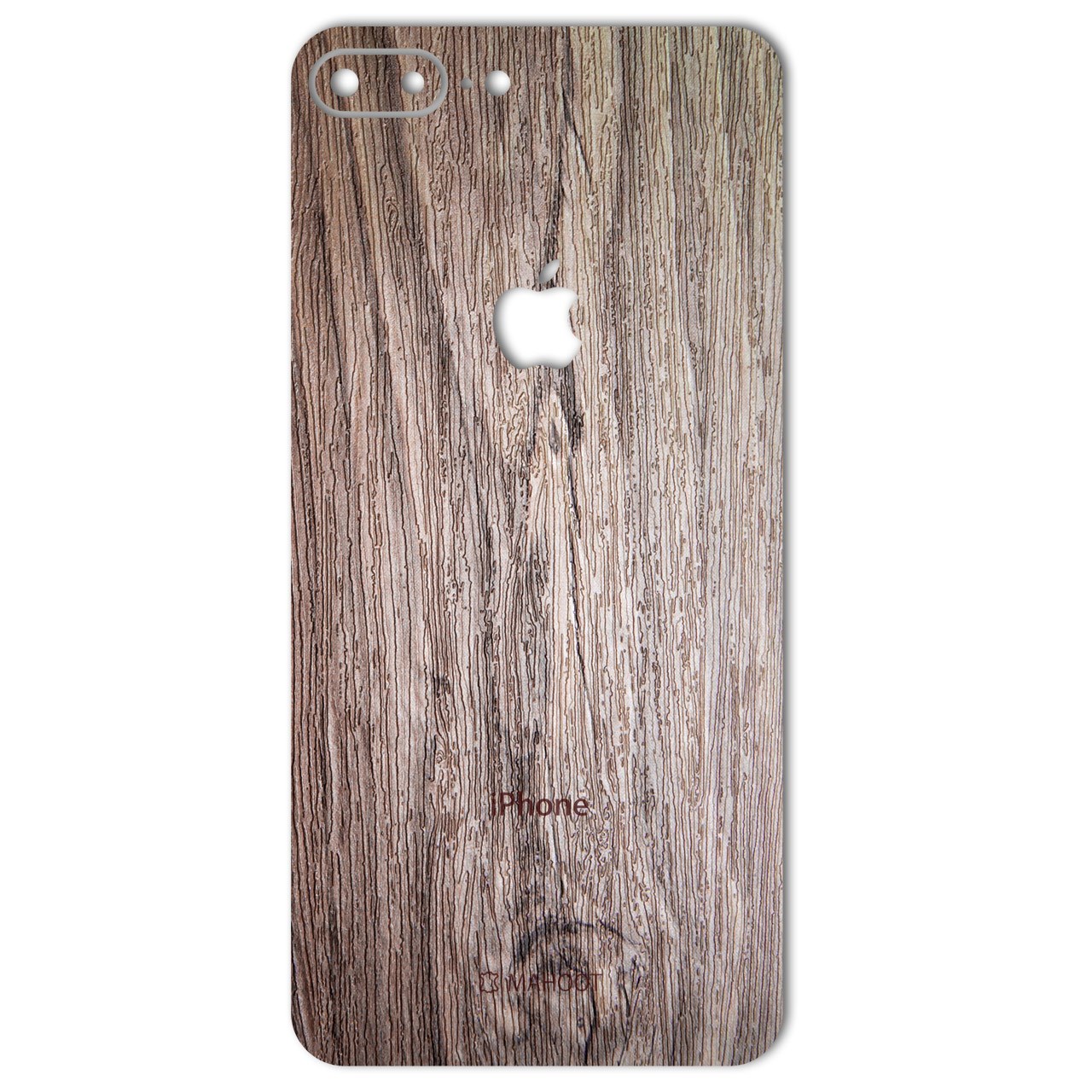 برچسب پوششی ماهوت مدل Walnut Texture مناسب برای گوشی iPhone 8 Plus