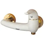 شیر توالت راسان  مدل اکتاو  سفید