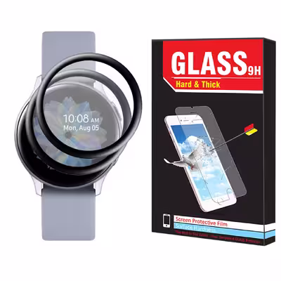 محافظ صفحه نمایش نانو هارد اند تیک مدل NHT مناسب برای ساعت هوشمند سامسونگ Galaxy Watch Active 2 44mm بسته دو عددی