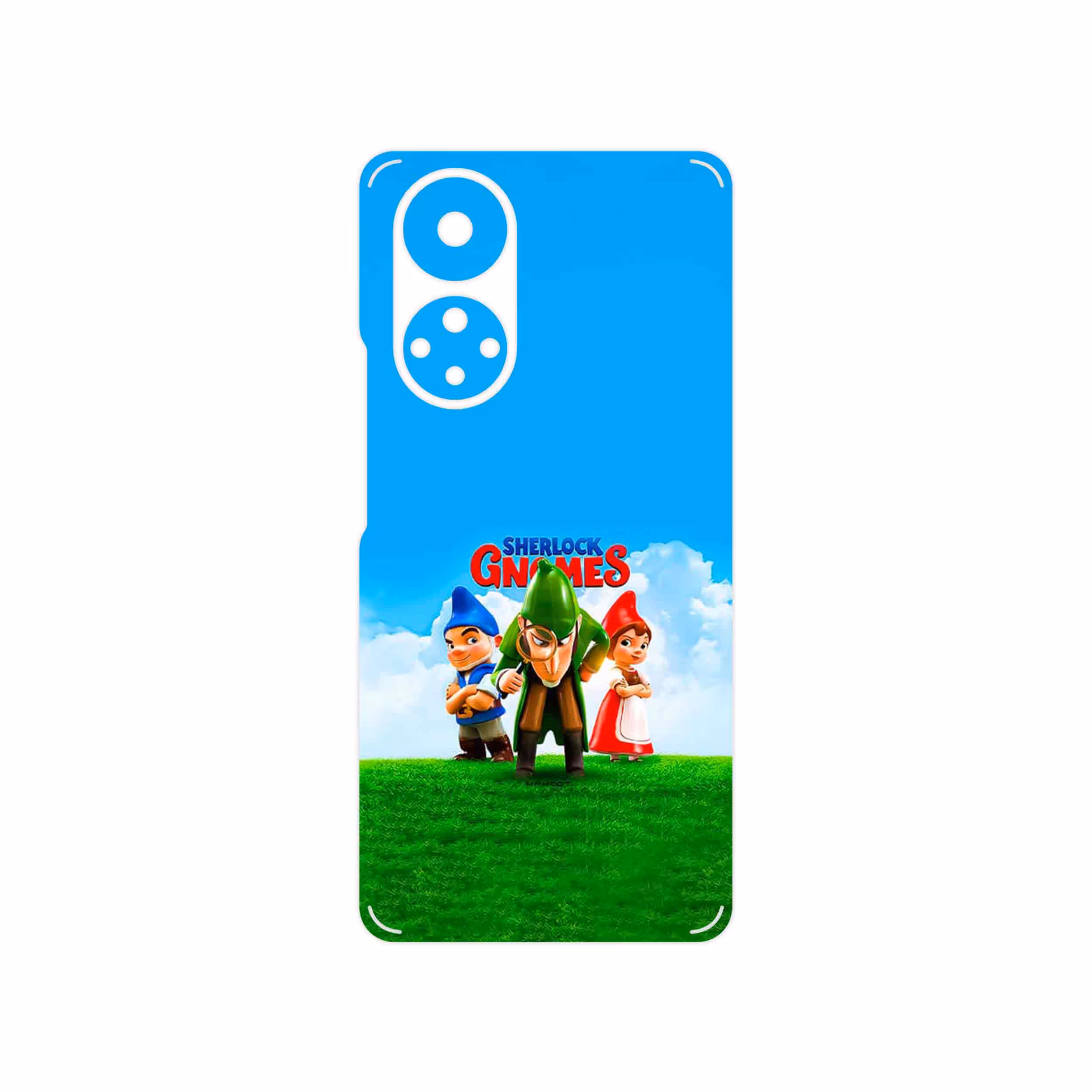 برچسب پوششی ماهوت مدل Sherlock Gnomes مناسب برای گوشی موبایل آنر 50