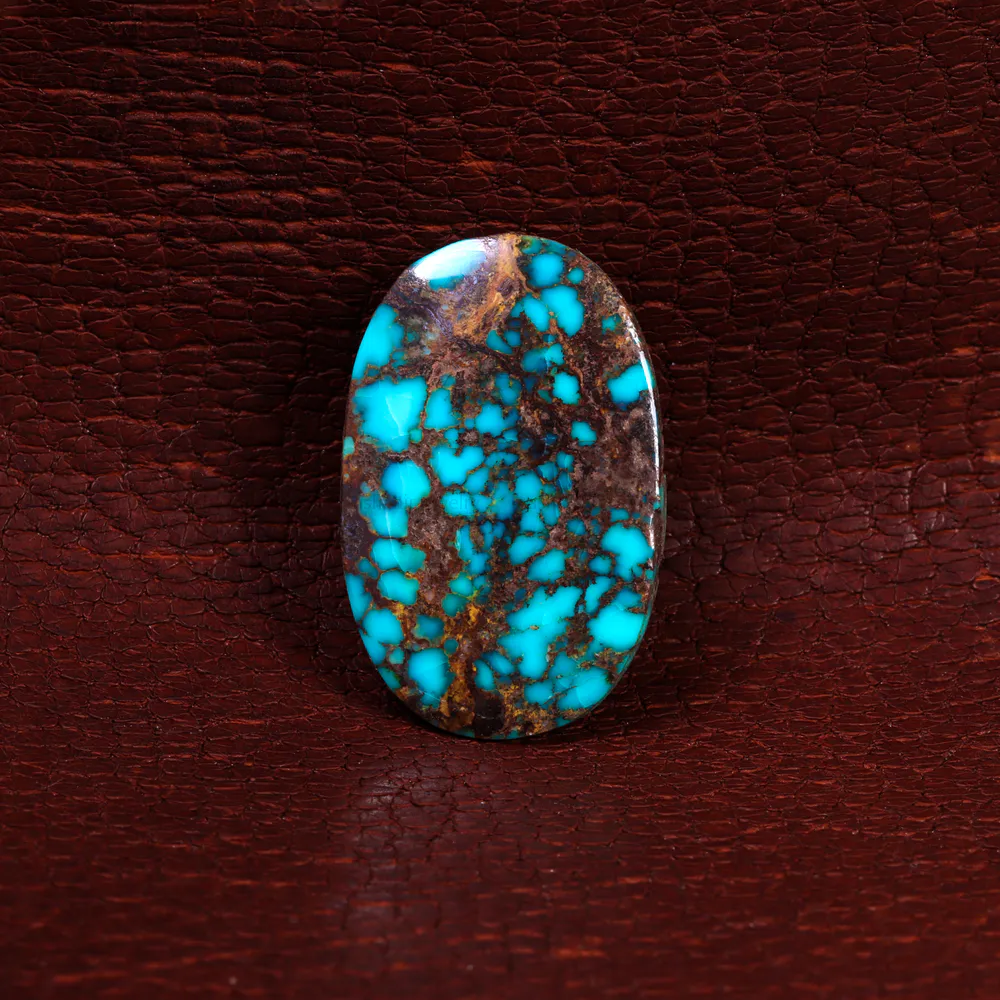 نگین فیروزه شجری کد 15259 - جواهری مشاهیر