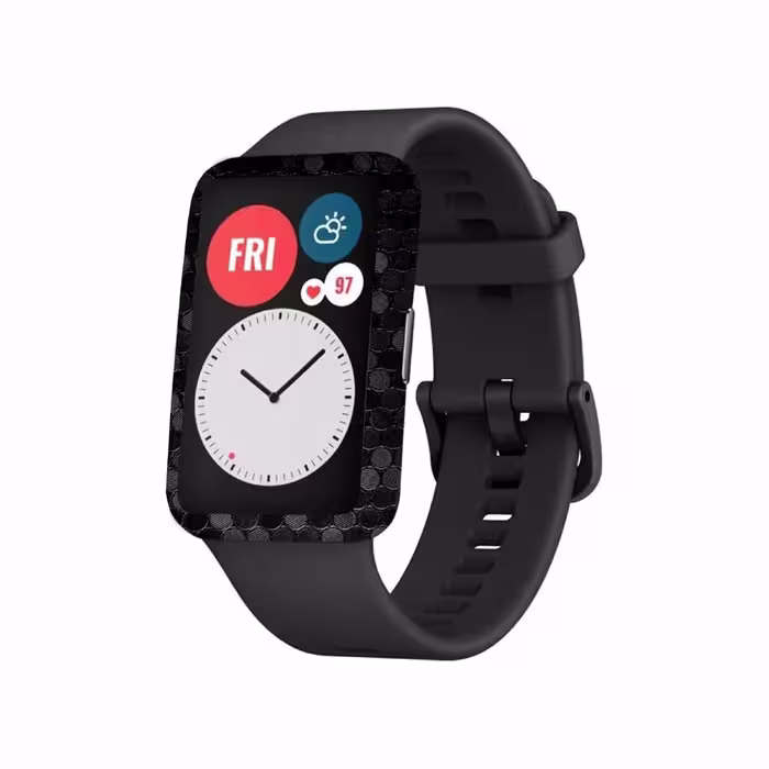 برچسب ماهوت طرح Honey Comb Circle مناسب برای ساعت هوشمند هوآوی Watch Fit