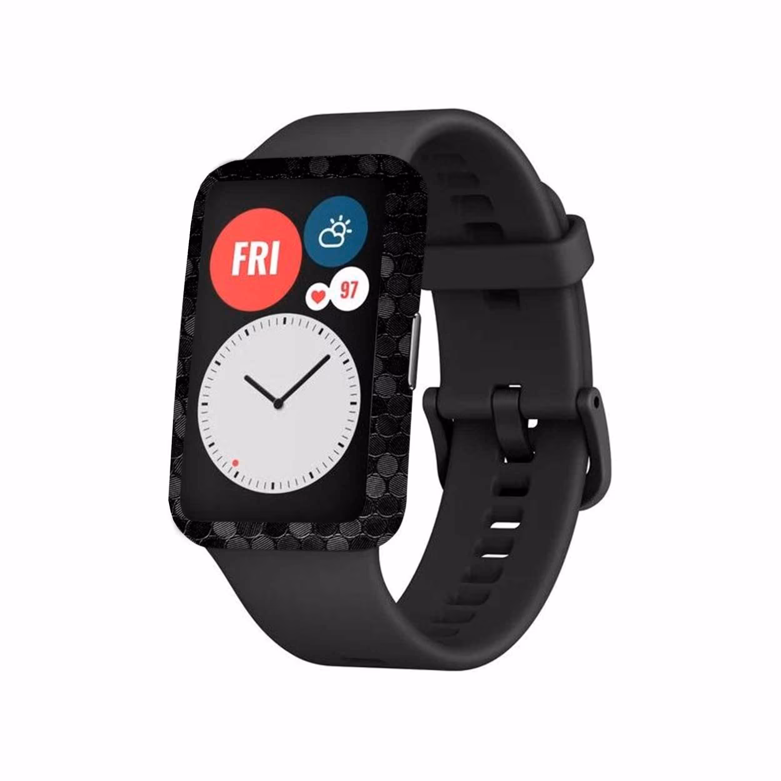 برچسب ماهوت طرح Honey Comb Circle مناسب برای ساعت هوشمند هوآوی Watch Fit