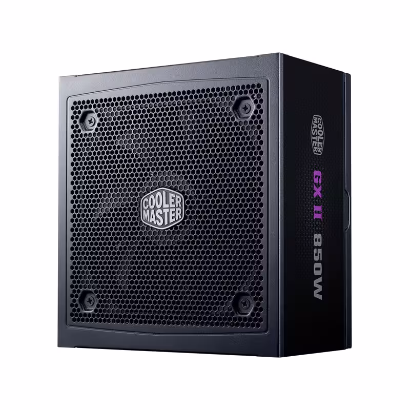 منبع تغذیه کامپیوتر کولر مستر مدل GX II GOLD 850 Bk