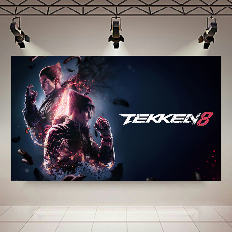 تابلو شاسی طرح گیم مدل TEKKEN 8 کد PD30073 | دنیای قاب