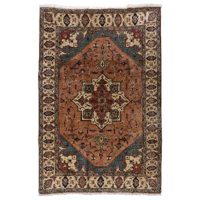 فرش دستباف قدیمی چهار و نیم متری سی پرشیا کد 174315