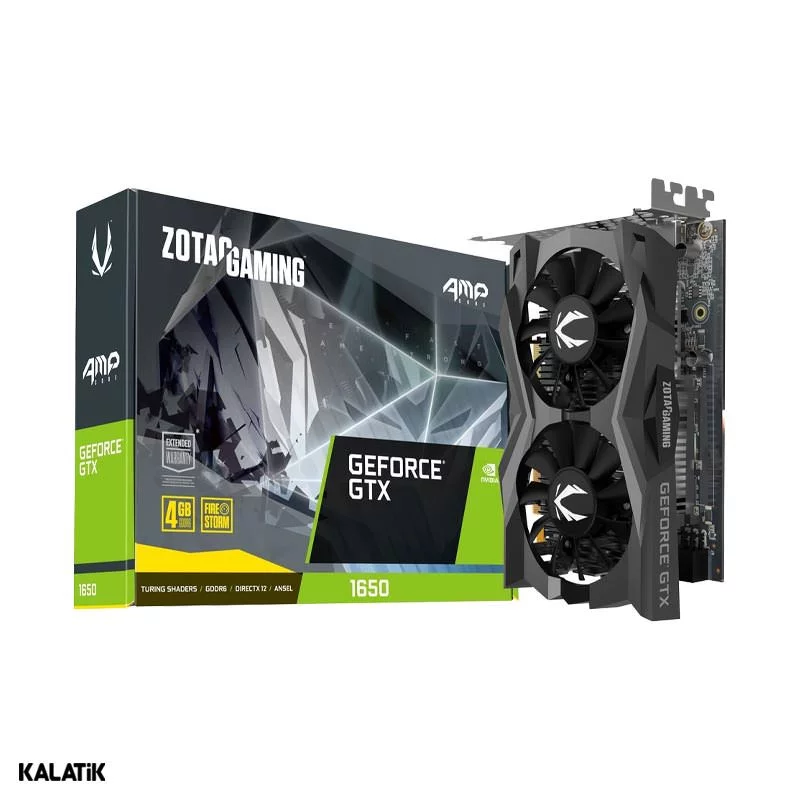 کارت گرافیک زوتک مدل Gaming GTX 1650 AMP Core 4GB GDDR6