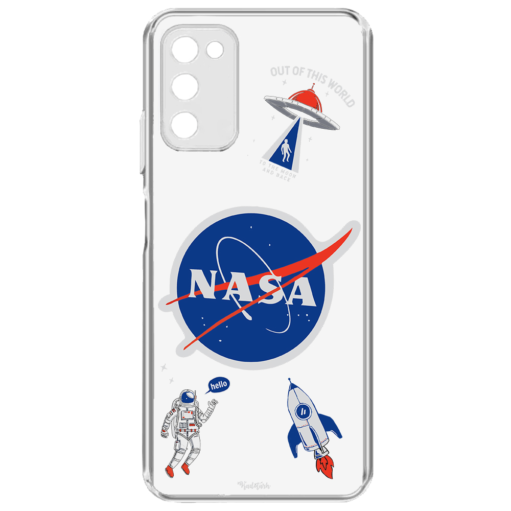 کاور طرح NASA مناسب برای گوشی موبایل سامسونگ Galaxy A03 / A03S