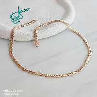 خرید زنجیر ماری جدید مارک ژوپینگ ضد حساسیت رنگ ثابت آبکاری شده رنگ طلایی کیفیت عالی کد 1415162 - ردگل