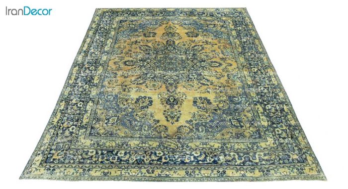 فرش دستباف وینتیج سبزوار مدل 5943