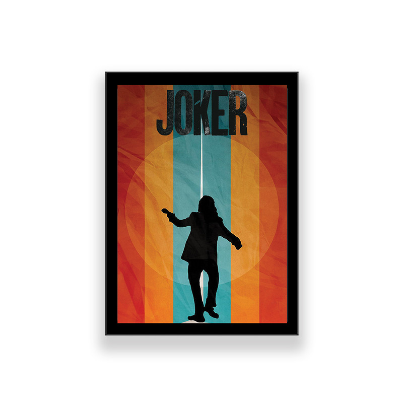 تابلو طرح جوکر | دنیای قاب