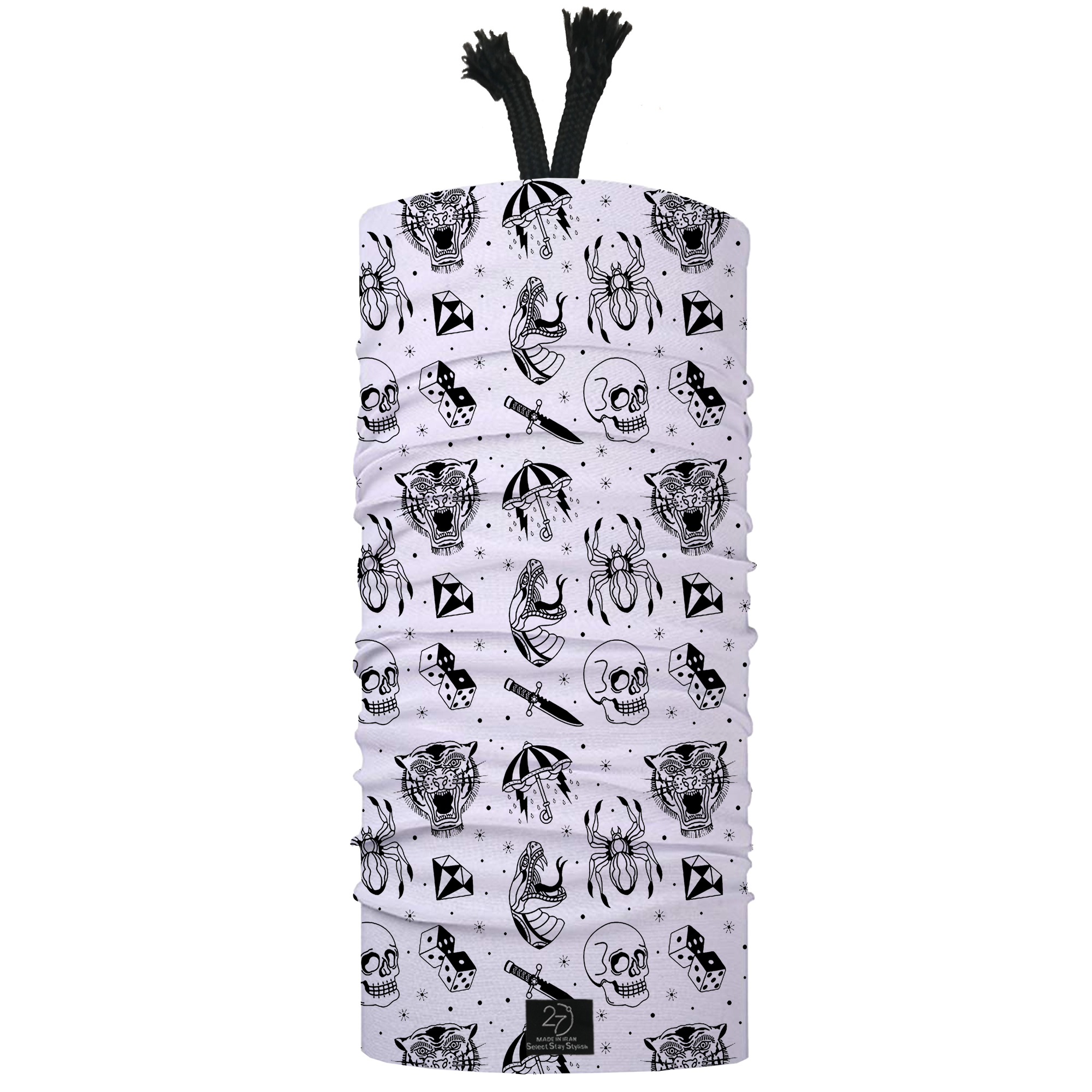 دستمال سر و گردن 27 مدل ببر کد HB08