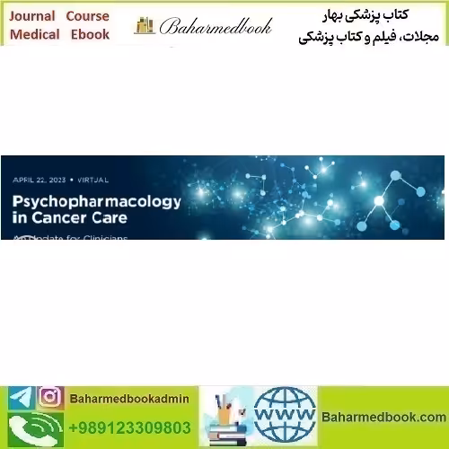 Psychopharmacology in Cancer Care An Update for Clinician