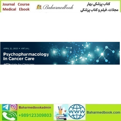 Psychopharmacology in Cancer Care An Update for Clinician
