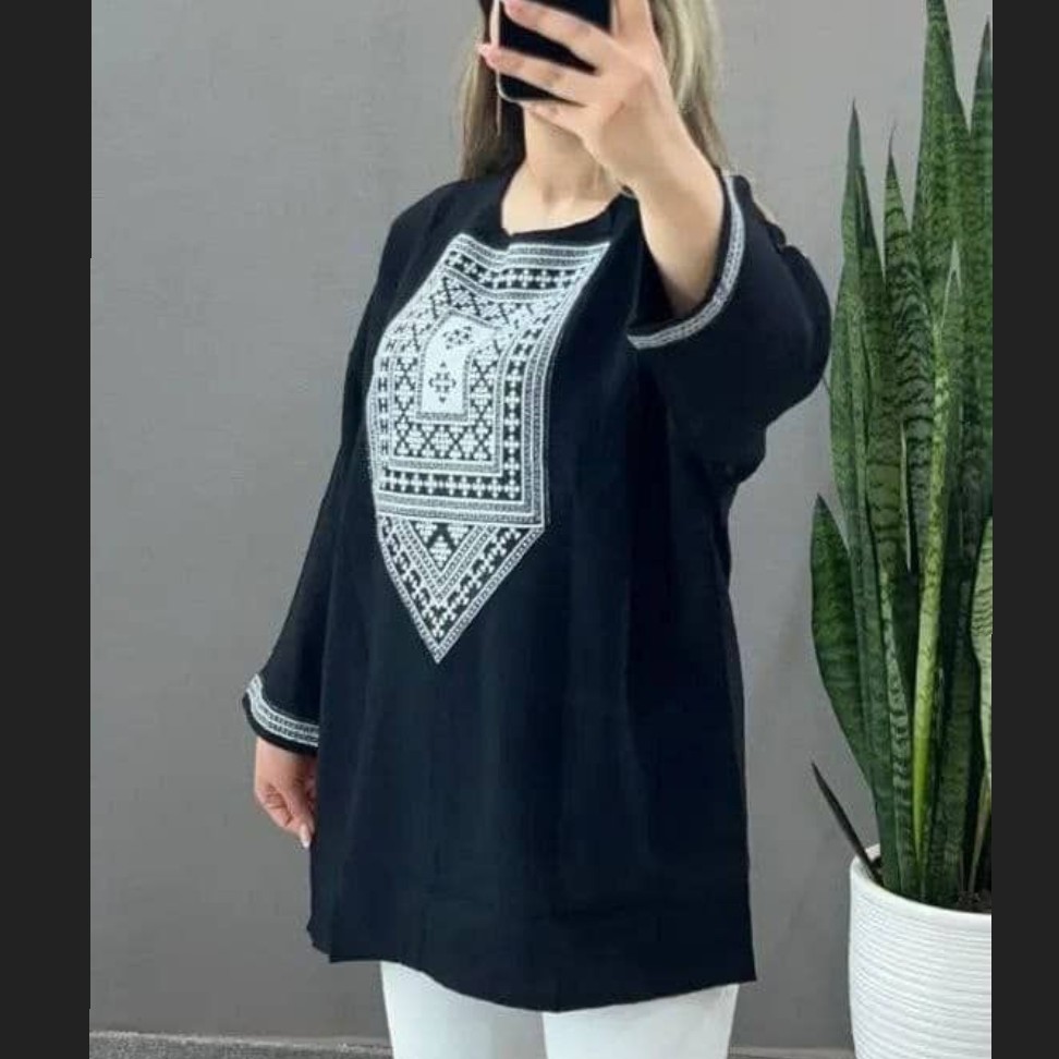 تونیک زنانه کتیبه ای