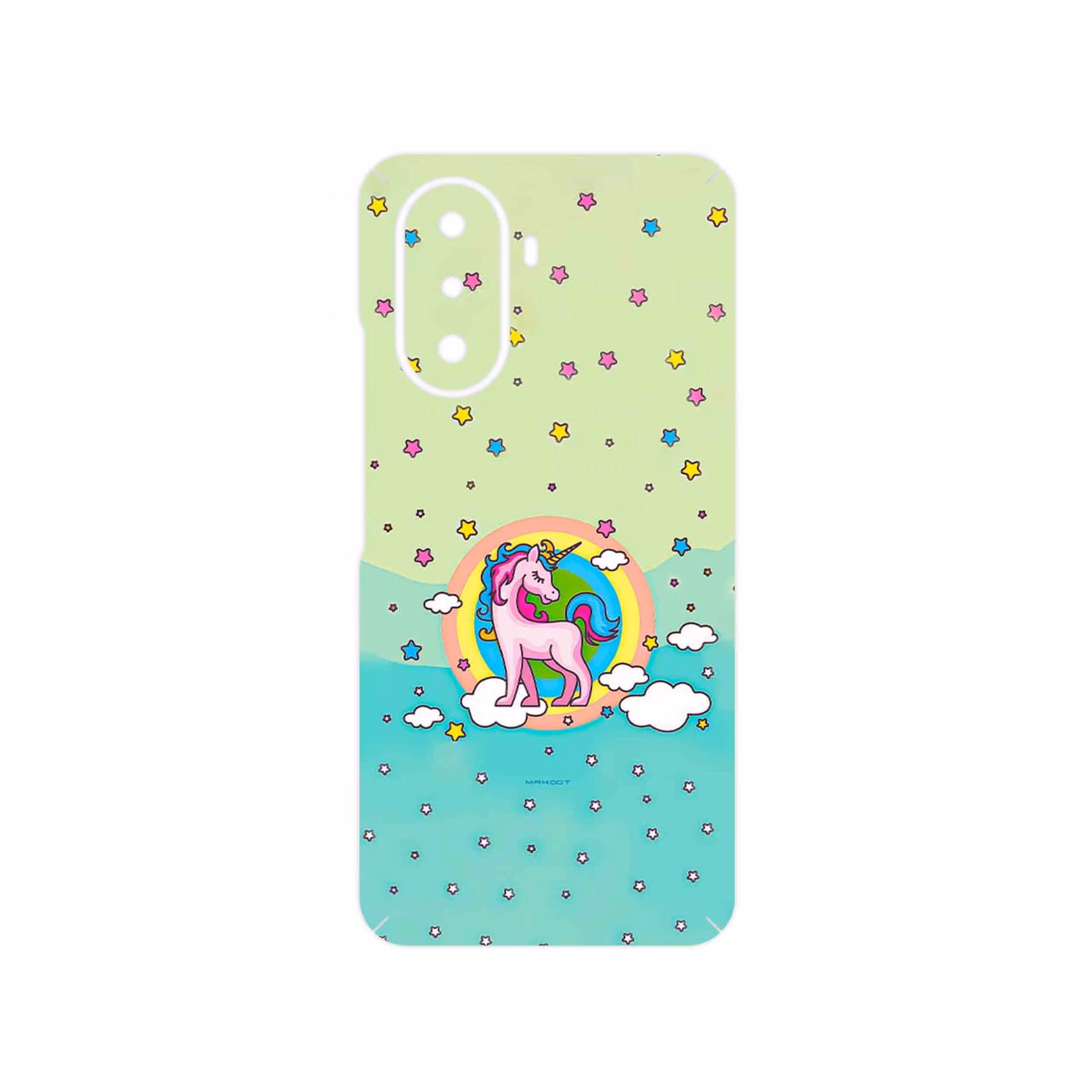 برچسب پوششی ماهوت مدل Rainbow unicorn adventure مناسب برای گوشی موبایل هوآوی Nova Y70