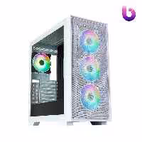 کیس کامپیوتر مسترتک Master Tech Hunter X Gaming White
