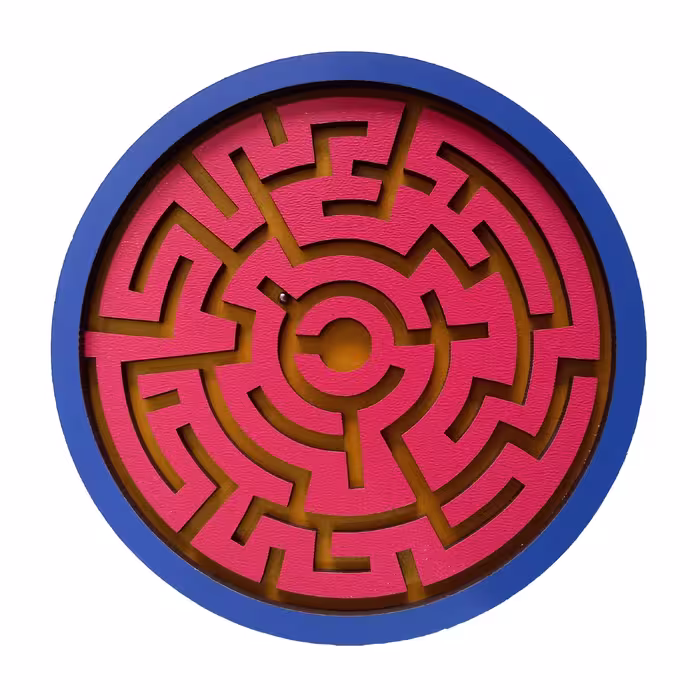 بازی فکری طرح ماز مدل تک گوی کد F263