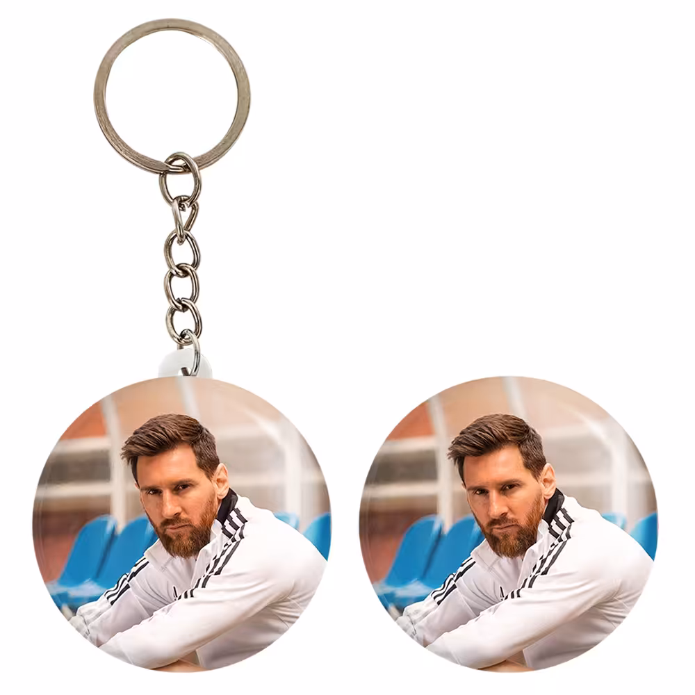 پیکسل خندالو مدل لیونل مسی کد 13978 به همراه جاکلیدی