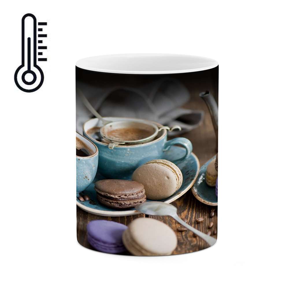 ماگ حرارتی کاکتی طرح صبحانه مدل mgh17665