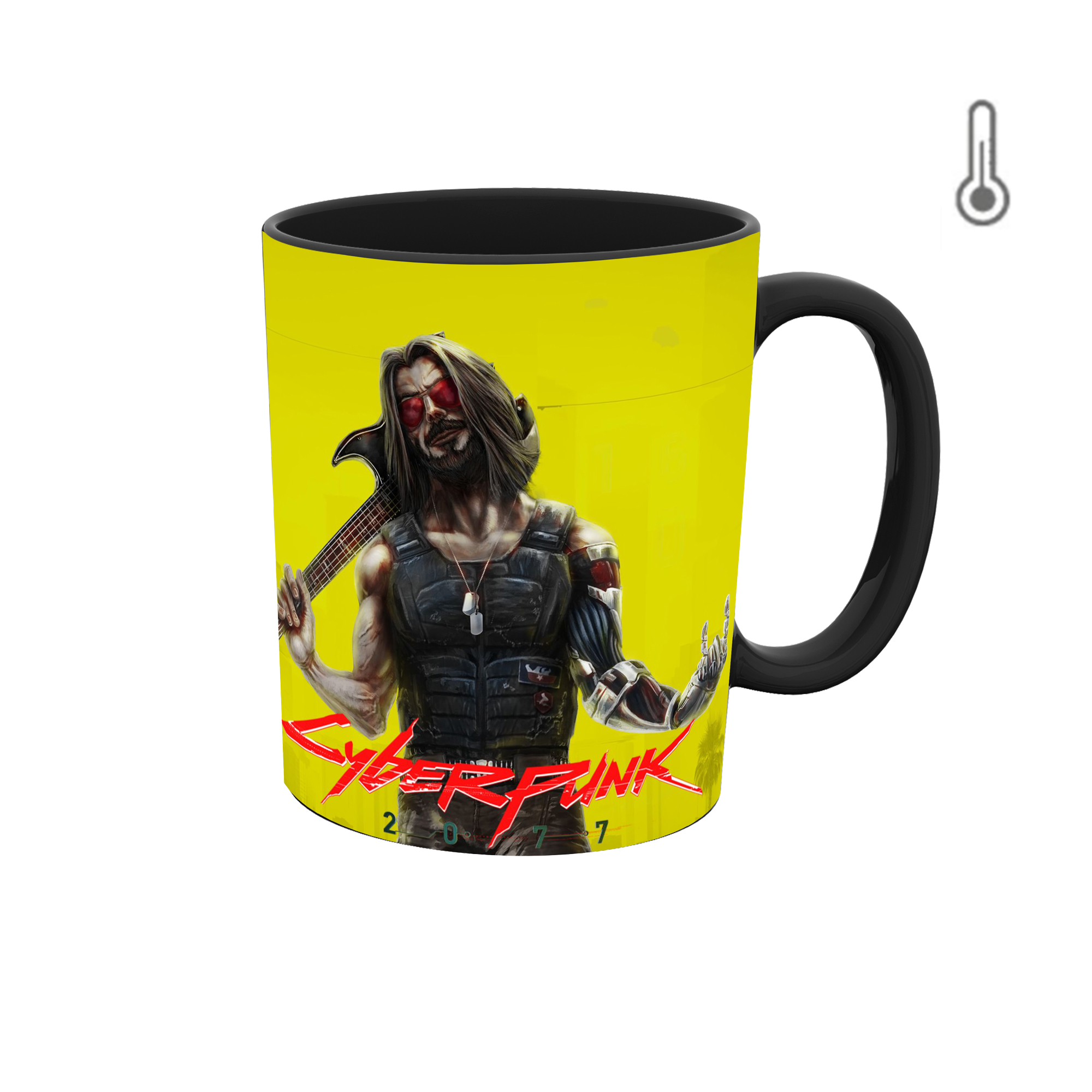 ماگ حرارتی مدل cyberpunk کد 08