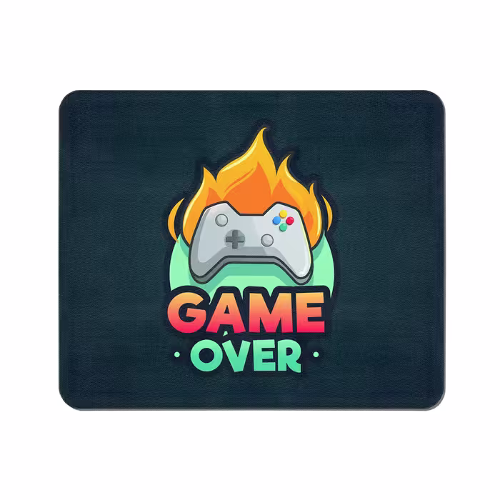 ماوس پد طرح بازی Game Over کد 3253
