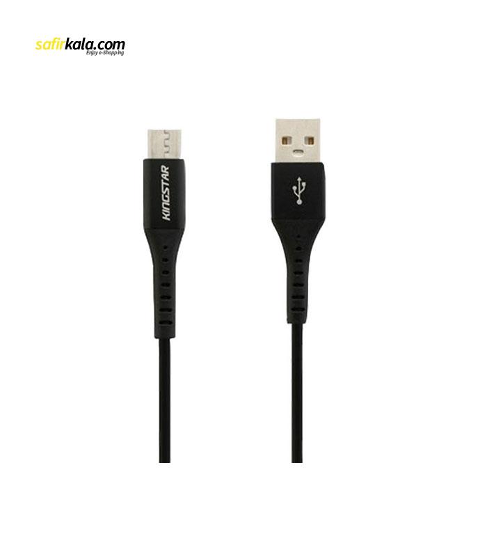 کابل تبدیل USB به microUSB کینگ استار مدل K65A طول 1.2 متر