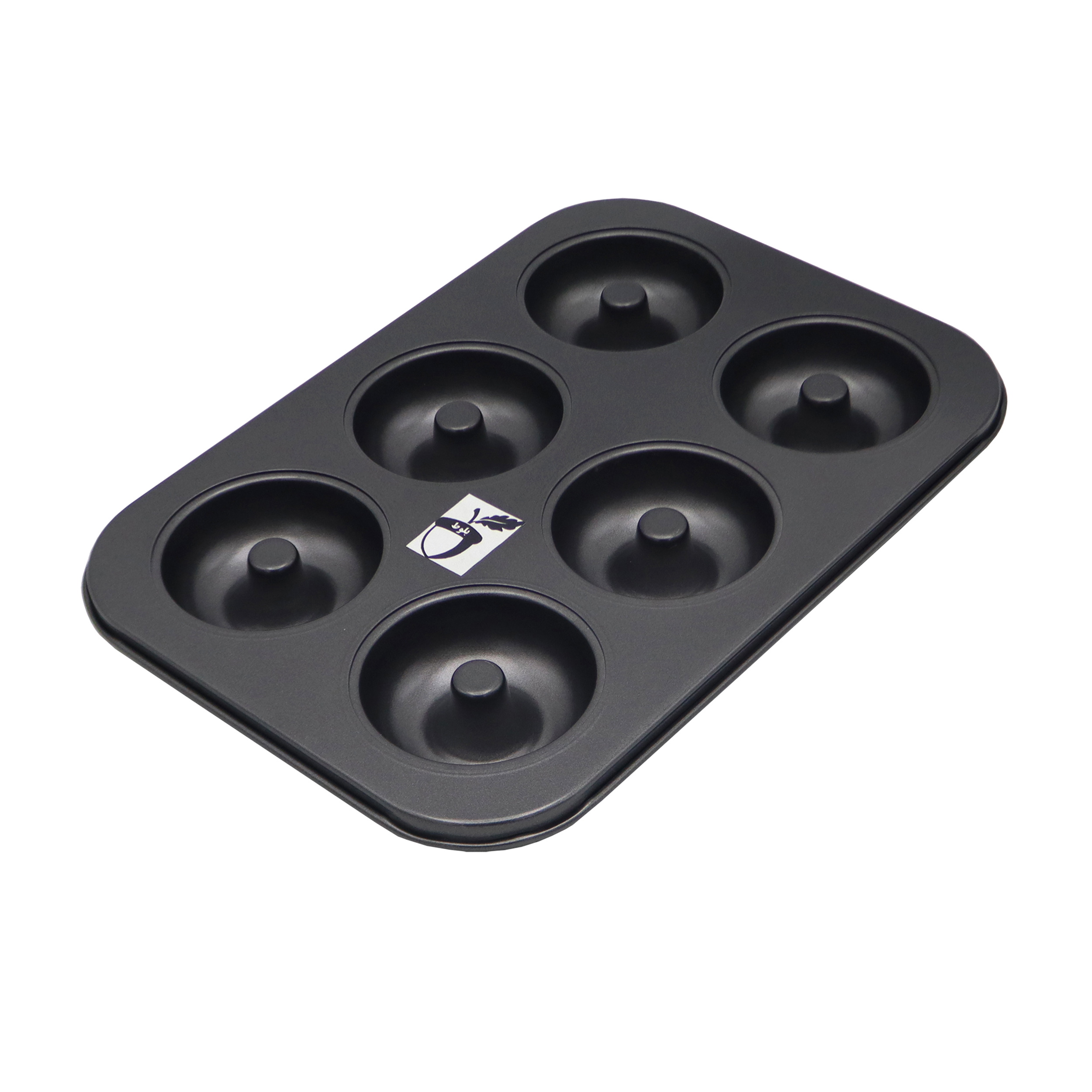 قالب کیک مافین مدل بلوط طرح گرد کد YP-6KHANE-26x19x2CM